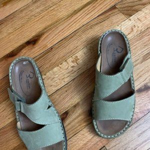 cados leather comfort sandals size 38/7.5